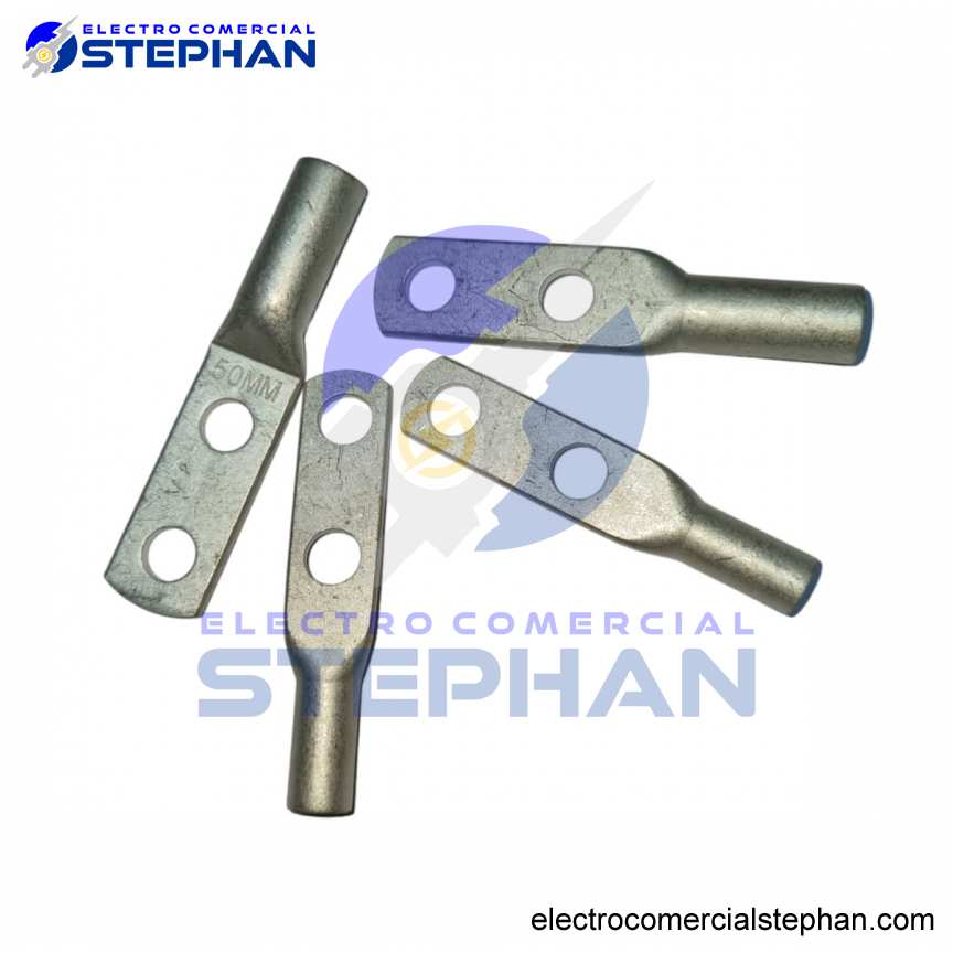 TERMINAL A COMPRESIÓN TIPO DOBLE OJO CU/ES. 35MM2