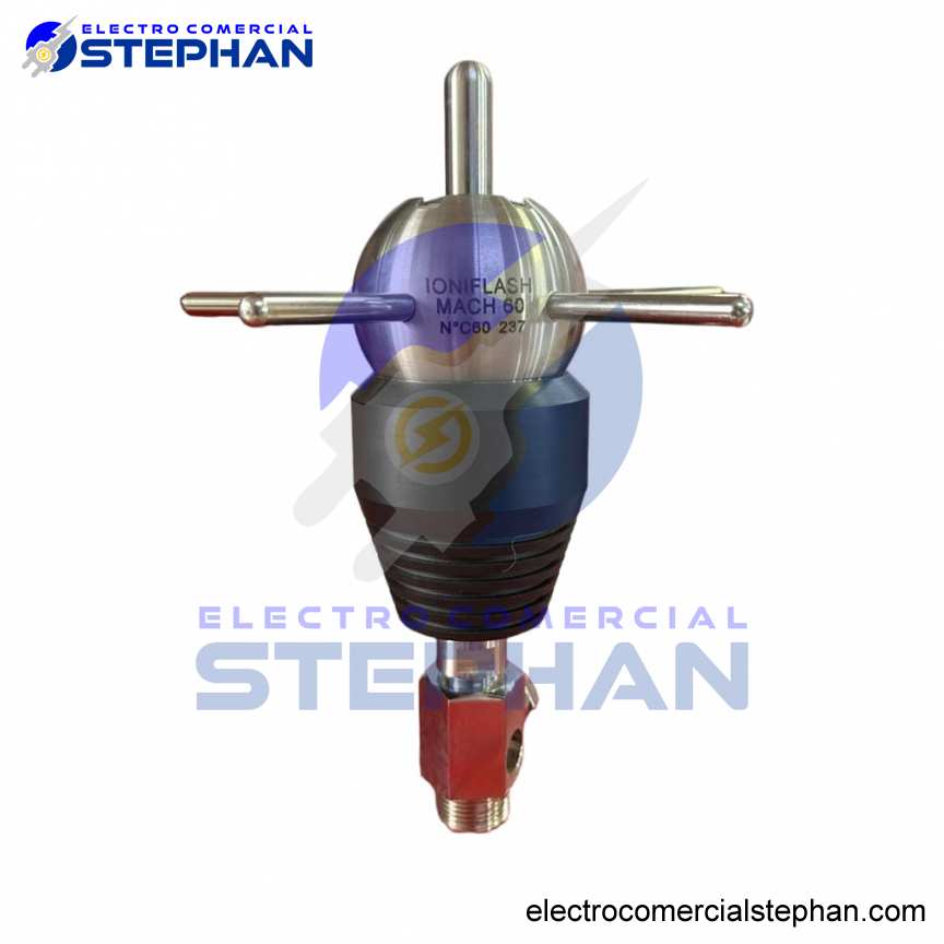 PARARARRAYO IONIFLASH MACH® NG 60 CON DISPOSITIVO DE CEBADO ACERO INOX 316L