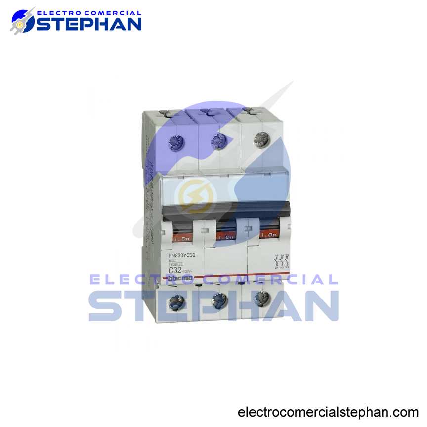 INTERRUPTOR TERMOMAGNÉTICO 3X32A 220V-10KA BTICINO LEGRAND