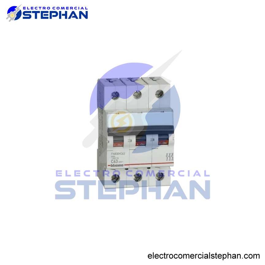 INTERRUPTOR TERMOMAGNÉTICO 3X63A 220V-10KA BTICINO LEGRAND
