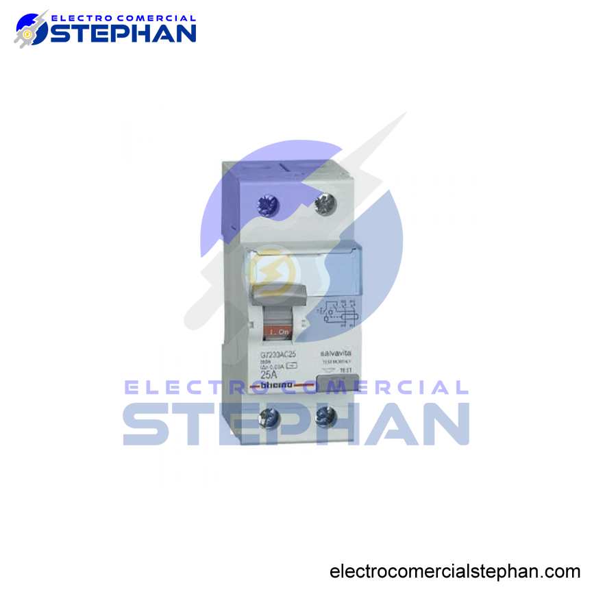 INTERRUPTOR DIFERENCIAL 2X25A 30MA 230V BTICINO