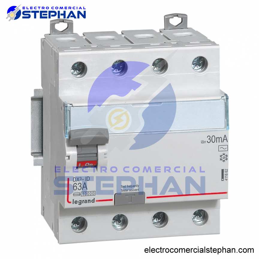 INTERRUPTOR DIFERENCIAL 4X63A 30MA 230V BTICINO LEGRAND