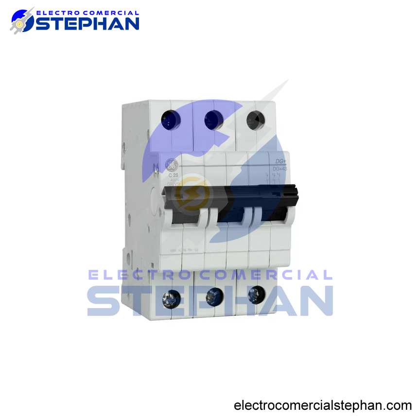 INTERRUPTOR TERMOMAGNÉTICO 3X25A 220V-10KA GENERAL ELECTRIC