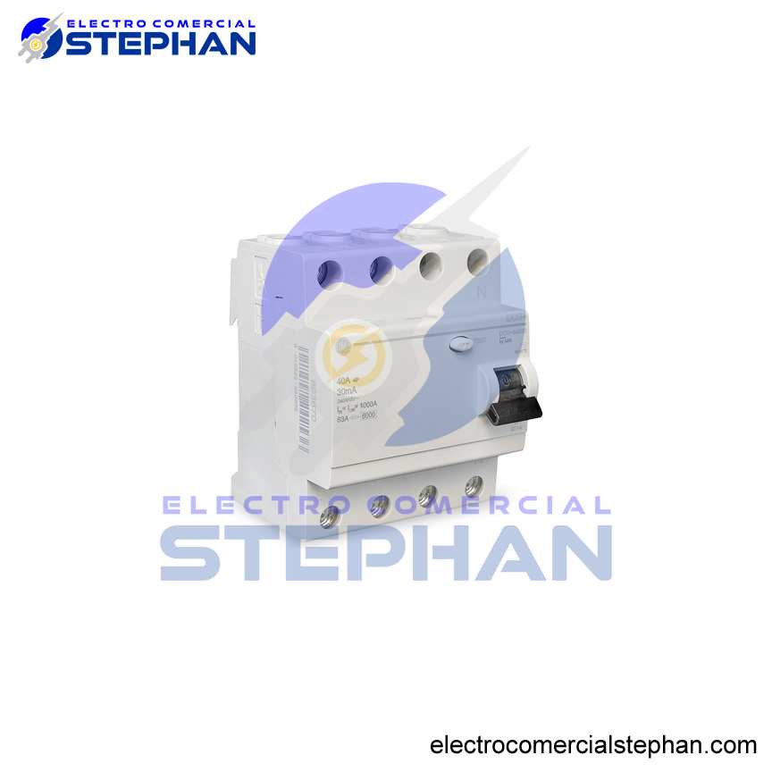 INTERRUPTOR DIFERENCIAL 4X40A 30MA 230V GENERAL ELECTRIC