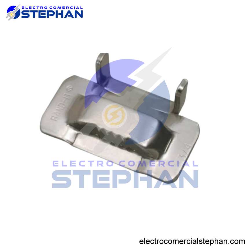 HEBILLA PARA FLEJE DE ACERO INOXIDABLE DE 1/2´´