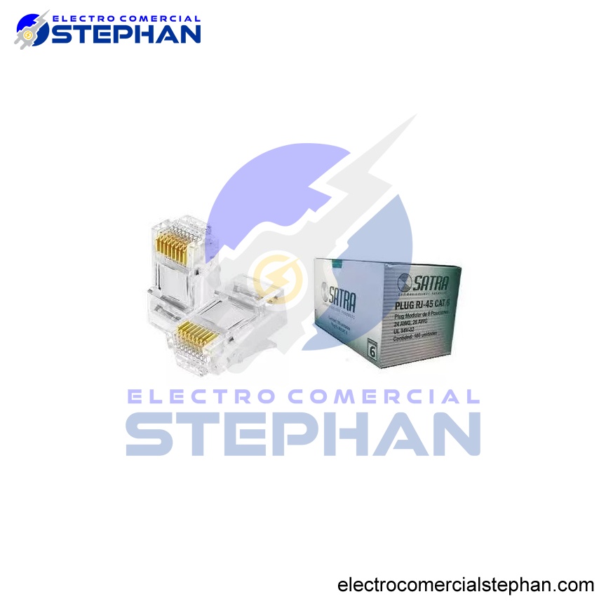 CONECTOR RJ45 CAT6