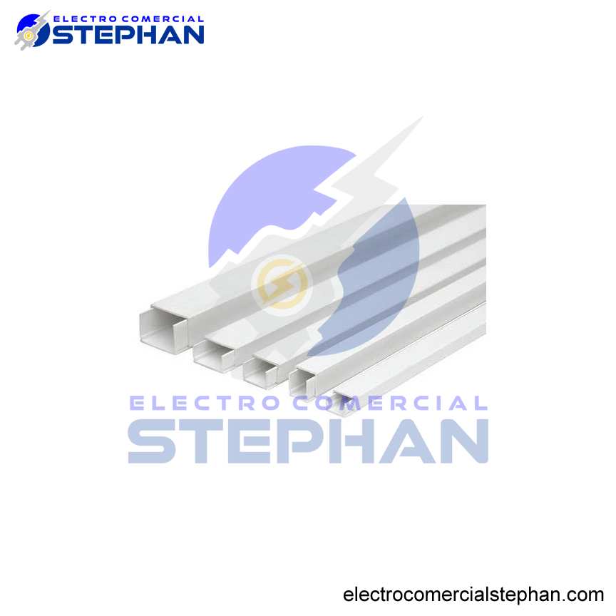 CANALETA BLANCA CERRADA 100X60 X 2MTS