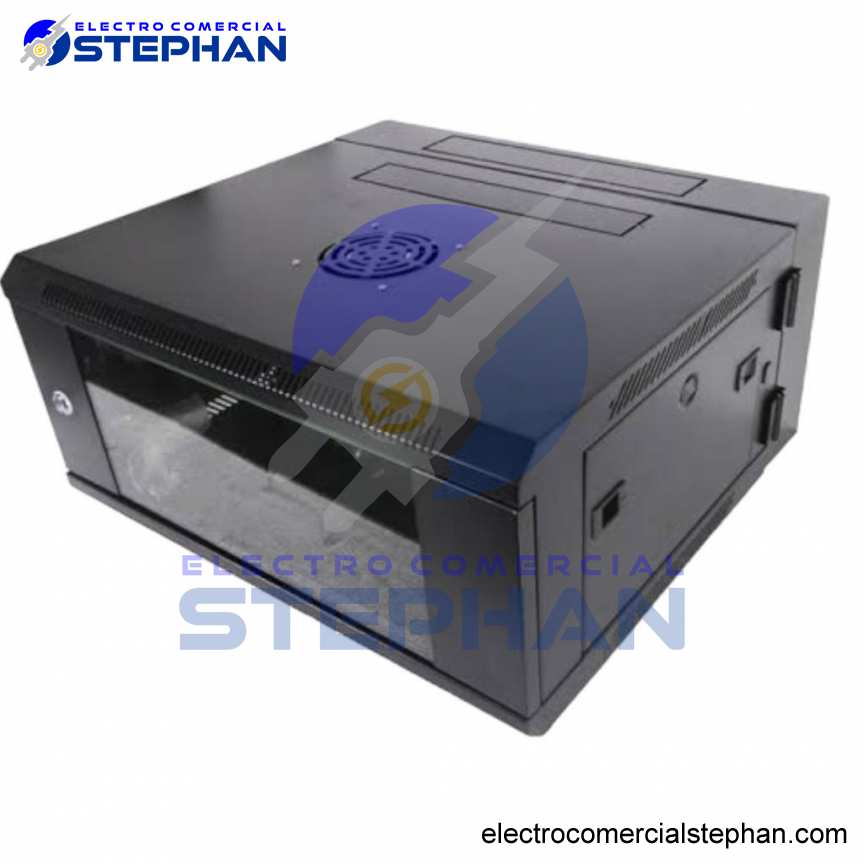 GABINETE DE 12RU 60X60X64 PUERTA VIDRIO